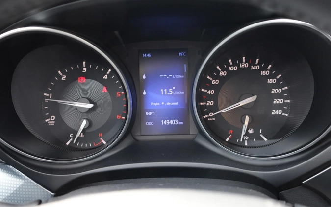Toyota Avensis cena 56900 przebieg: 149400, rok produkcji 2018 z Sulejówek małe 301